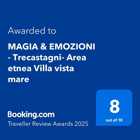 Magia&emozioni - Trecastagni- Falde Etna Vista Mare Appartamento